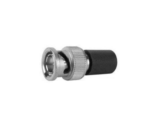 Telegärtner J01006A1373, BNC, 93 O, Sort, Rustfritt stål