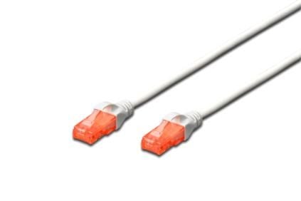 Digitus DK-1644-0025/WH, 0,25 m, Cat6, S/FTP (S-STP), RJ.5, RJ-45, Valkoinen