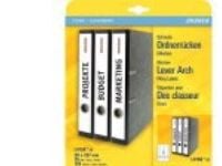 Avery L4758 - Hvit - 38 x 297 mm 125 stk (25 ark x 5) filmappeetiketter