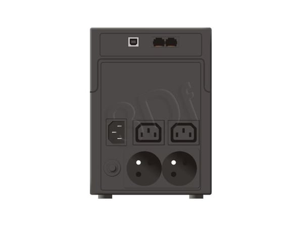 EVER EASYLINE 1200AVR - UPS - AC 230 V - 600 Watt - 1200 VA - 7 Ah - USB - utgångskontakter: 4