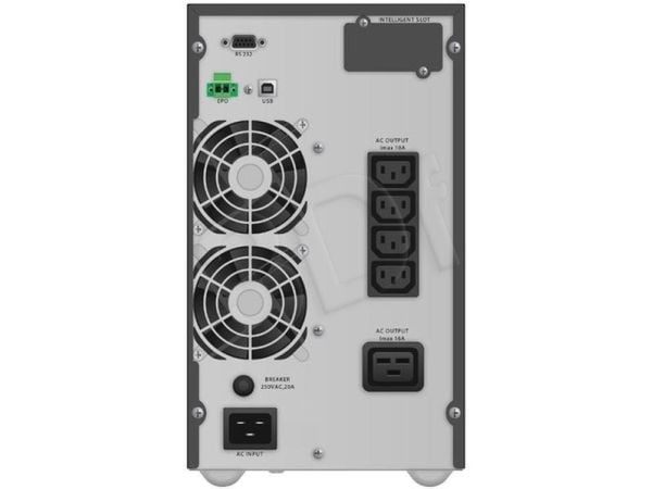 PowerWalker VFI 3000 TG - UPS - 2700 watt - 3000 VA - 9 Ah - RS-232, USB - utgangskontakter: 5