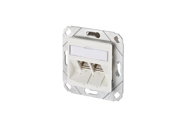 METZ CONNECT 130B12D21102-E, RJ-45, 6a, Valkoinen, Akryylinitriilibutadieenistyreeni (ABS), Sinkki, GHMT, CE, 50 V