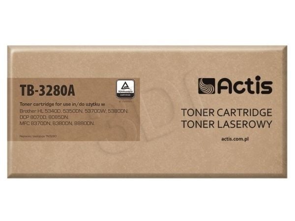Actis TB-3280A, 8000 sivua, Musta, 1 kpl