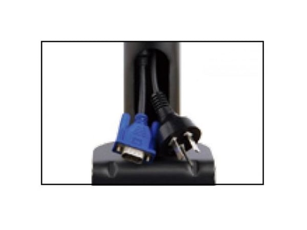 TECHly - Monteringssett (skrivebordsklemmemontering, dobbeltskjermsmonteringsarm) - for 2 LCD-skjermer - svart - skjermstørrelse: 13"-27"