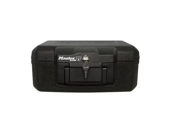 Master Lock No. L1200 - Liten - portable safe for cell phone / documents / flash drives - svart