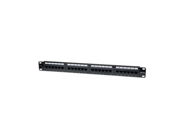 Techly 24 x RJ45 Cat.5E, IEEE 802.3, IEEE 802.3ab, IEEE 802.3u, 10/100/1000Base-T(X), Raskt Ethernet, Gigabit Ethernet, 1000 Mbit/s, RJ-45, Gull