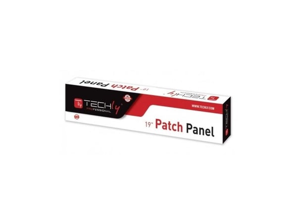 Techly 24 x RJ45 Cat.5E, IEEE 802.3, IEEE 802.3ab, IEEE 802.3u, 10/100/1000Base-T(X), Raskt Ethernet, Gigabit Ethernet, 1000 Mbit/s, RJ-45, Gull
