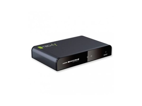 Techly IDATA EXTIP-383IRRX, 1920 x 1080 piksler, AV-mottaker, 120 m, Sort, HDCP