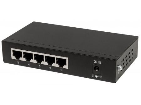Intellinet 561228, Uhåndtert, Gigabit Ethernet (10/100/1000), Strøm over Ethernet (PoE)