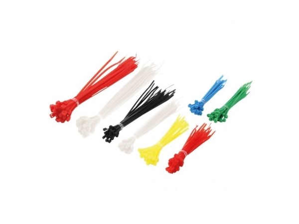 Techly ISWT-SET-CL, Nailon, Monivärinen, 125 g, 200 kpl