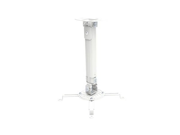 TECHly - Brakett - for projektor - aluminium, stål - sølv - takmonterbar