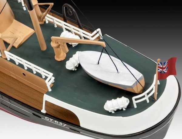 Revell North Sea Trawler, Fiskefartøy modell, Monteringssett, 1:142, Northsea Fishing Trawler MV Ross Jackal, Plast, Avansert