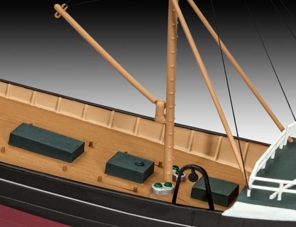Revell North Sea Trawler, Fiskefartøy modell, Monteringssett, 1:142, Northsea Fishing Trawler MV Ross Jackal, Plast, Avansert