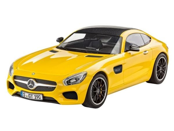 Revell Mercedes-AMG GT, Sportsbil, Monteringssett, 1:24, Mercedes-AMG GT, Avansert, 93 stykker
