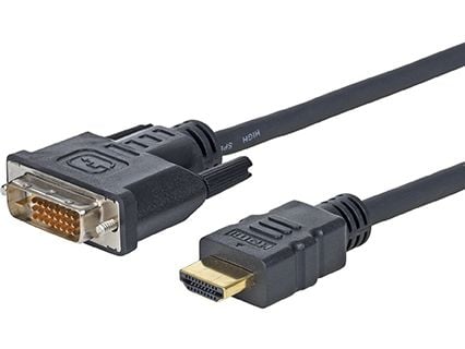 MicroConnect - Adapterkabel - HDMI hann til DVI-D hann - 1.8 m - svart - toretnings