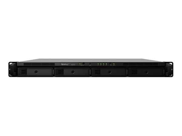 Synology RX418 Expansion Unit - Lagerskap - 4 brønner (SATA-600) - kan monteres i rack - 1U