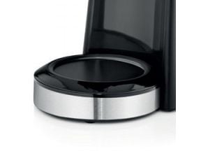WMF Bueno 04.1225.0011, Suodatinkahvinkeitin, 1,7 L, Jauhettu kahvi, 1000 W, Musta, Kromi