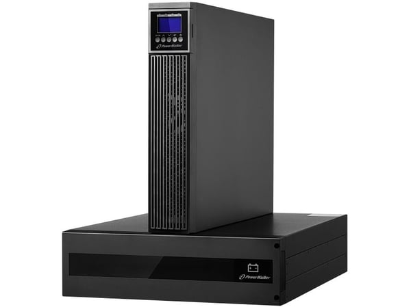 PowerWalker VFI 10000 RTG PF1, Dubbelkonvertering (Online), 10 kVA, 10000 W, Sinus, 110 V, 276 V