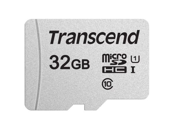 Transcend 300S - Flashminnekort - 32 GB - UHS-I U1 / Class10 - microSDHC