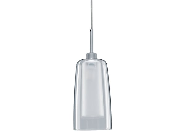 Paulmann 949.98, Spotlight på skinne, GU10, 1 ampuller, LED, 2700 K, Kromfarget