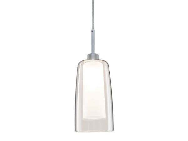 Paulmann 949.98, Spotlight på skinne, GU10, 1 ampuller, LED, 2700 K, Kromfarget