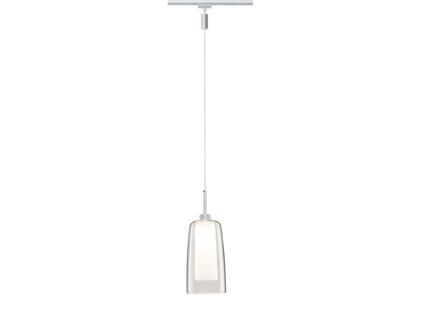 Paulmann 949.98, Spotlight på skinne, GU10, 1 ampuller, LED, 2700 K, Kromfarget
