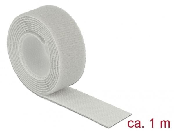 DeLOCK 18278, Harmaa, 20 mm, 1 m, 1 kpl, Muovipussi