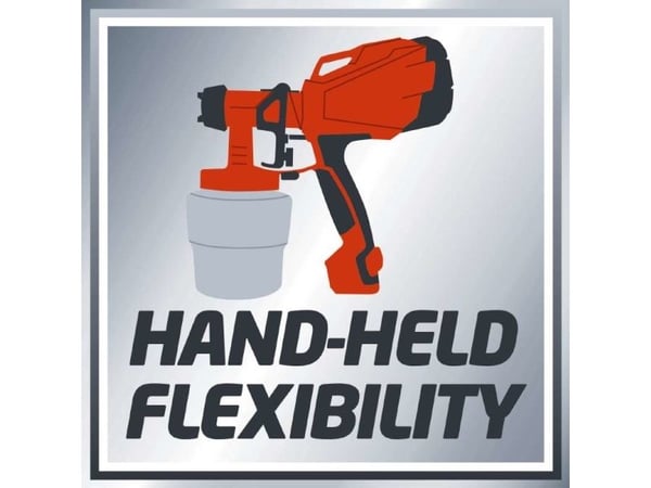 Einhell TC-SY 400 P, Maling, 0,8 l, 0,5 l/min, Sort, Rød, 275 mm, 128 mm