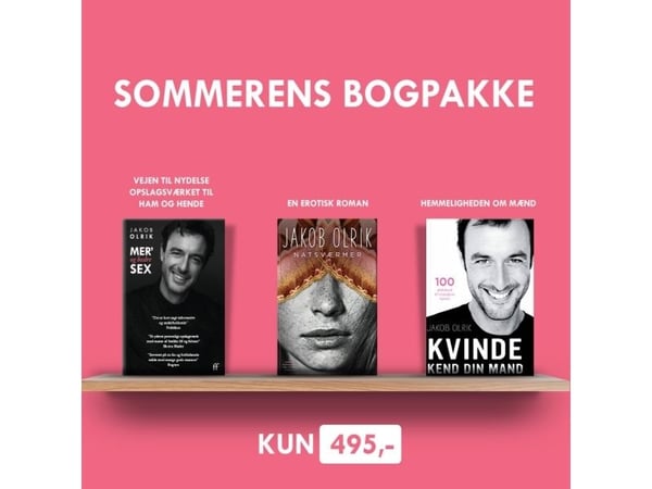 Erotisk bokpakke | Jakob Olrik | Språk: Dansk