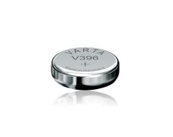 Varta V396, sølvoksid, 1,55 V, 25 mAh, sølv, 7,9 mm, 7,9 mm