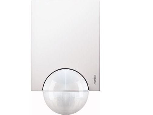 Merten ARGUS 220, Tak/Vegg, Utendørs, Hvit, IP55, 1000 lx, 220°