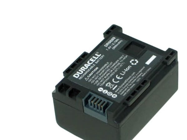 Duracell Li-Ion Akku 890 mAh for Canon BP-808