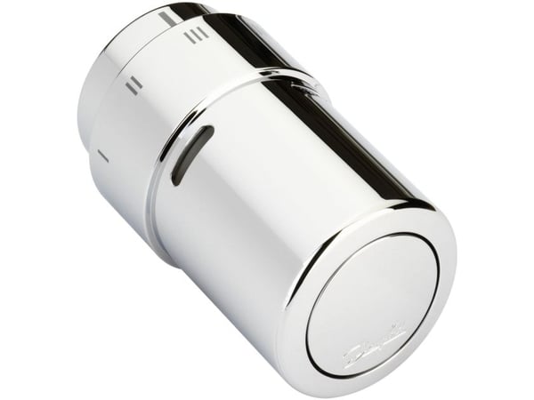 Danfoss RAX - Patteritermostaatti - kaapelointi - kromi