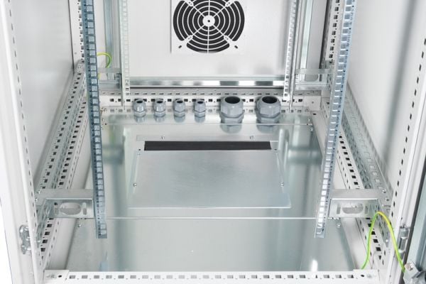 DIGITUS Professional DN-19 42U-I-8/8-1 - Rack skap - lysegrå, RAL 7035 - 42U - 19"