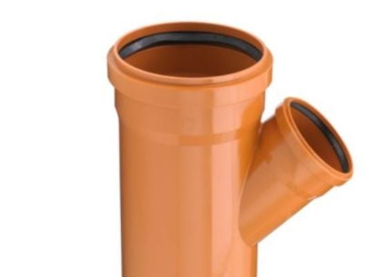 Kaczmarek 400 x 110 mm 45 gr. PVC-kloakgrenrør