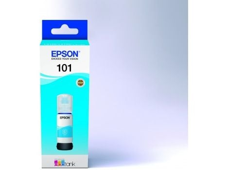 Epson 101 - 70 ml - syaani - alkuperäinen - mustesäiliö - Epson L4260, L4266, L6190, L6260, L6270, L6276, L6290; EcoTank L14150, L6290 - mustesäili...