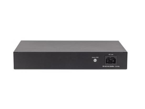 Intellinet 561273, Gigabit Ethernet (10/100/1000), Full tosidig, Rack-montering