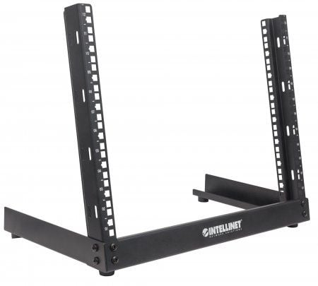 Intellinet 714747, Frittstående hylle, 12U, 3,4 kg, Svart