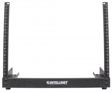 Intellinet 714747, Frittstående hylle, 12U, 3,4 kg, Svart