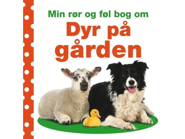 Min rør og føl-bok om Dyr på gården | Språk: Dansk
