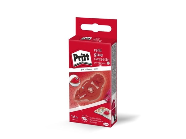 Limrulle Pritt Compact refill, permanent, 8,4 mm x 16 m Limrulle Pritt Compact refill, permanent, 8,4 mm x 16 m
