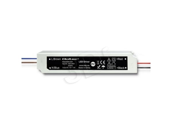 Qoltec 50947 - LED driver - 20 Watt - 1.6 A
