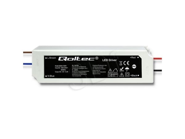 Qoltec - LED driver - 100 Watt - 8.3 A