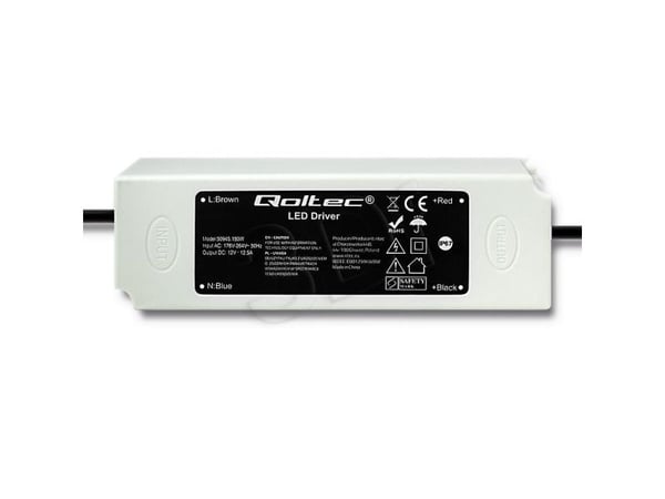 Qoltec LED-driver strømforsyning IP67 150W 12,5A (50945)