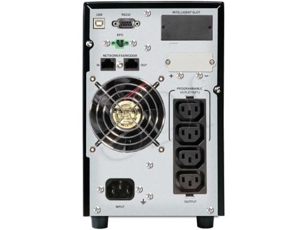 PowerWalker VFI 1500 CG PF1 - UPS - 1500 watt - 1500 VA - 9 Ah - RS-232, USB - utgangskontakter: 4