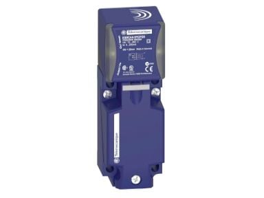 Schneider Electric XS8C4A4PCP20, Blå, CE CSA UL, 12 - 48 V, 40 mm, 40 mm, 117 mm