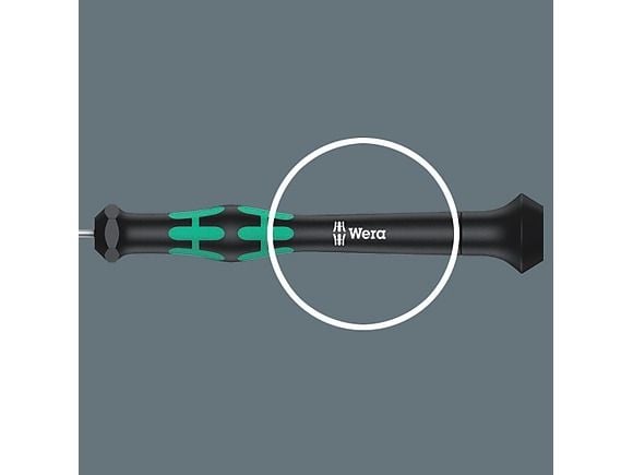 Wera 05118048001, 15,7 cm, Sort, Grønn