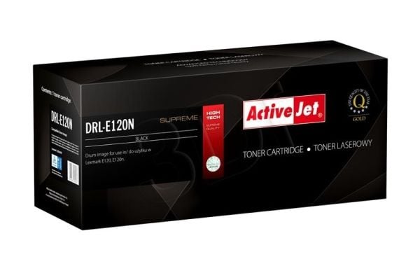 Activejet Drum DRL-E120N | Lexmark 12026XW, Kompatibel, Lexmark, Lexmark: E120., 1 stykker, 25000 sider, Laserutskrift