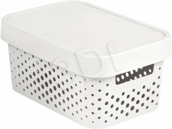 Curver Openwork beholder Curver INFINITY 4,5L Hvit med lokk