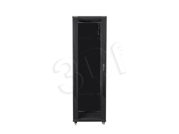 Lanberg skap 19" STÅENDE RACKSKAP 42U 800X800 SORT LANBERG (FLAT PAKKE) (FF01-8842-12B)